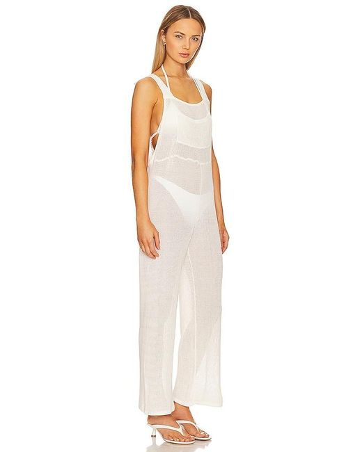 WeWoreWhat White Crochet Overall