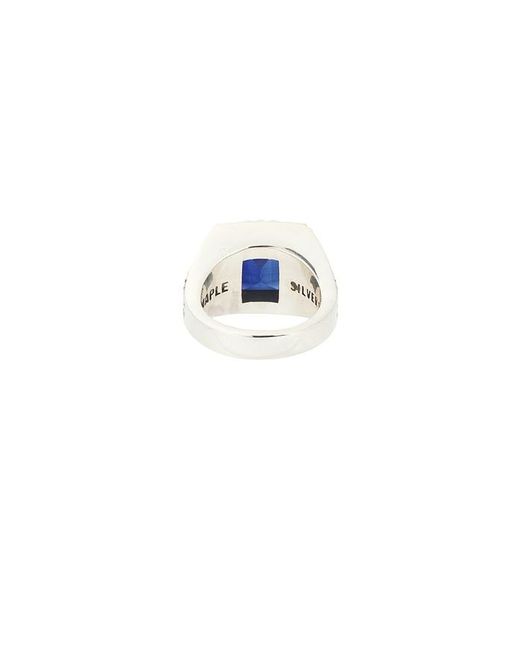 Maple Ring Gazzi in Blue für Herren