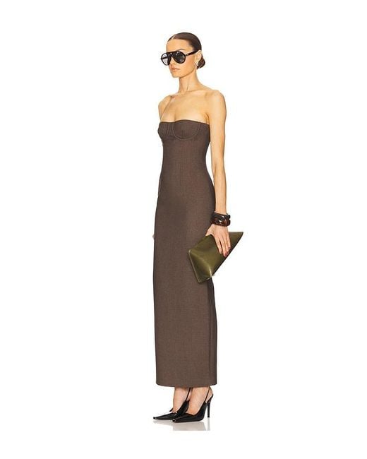 helsa linear suiting dress Helsa The Linear Suiting Dress