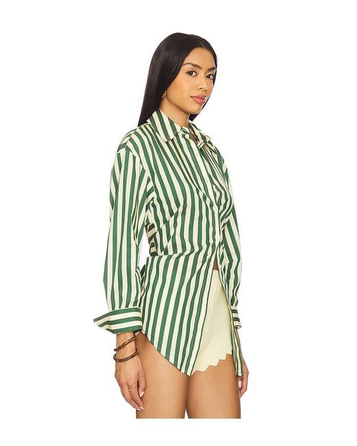 Simon Miller White Loch Poplin Button Up