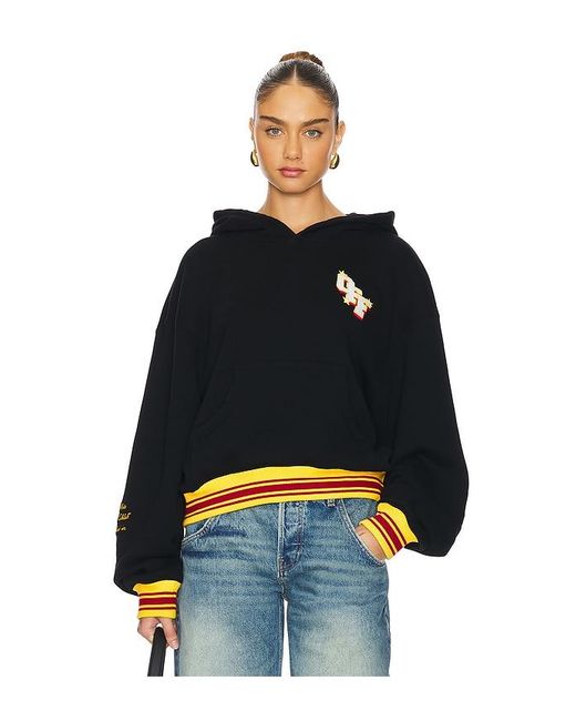 Off White c o Virgil Abloh Off College Hoodie in Blue Lyst UK