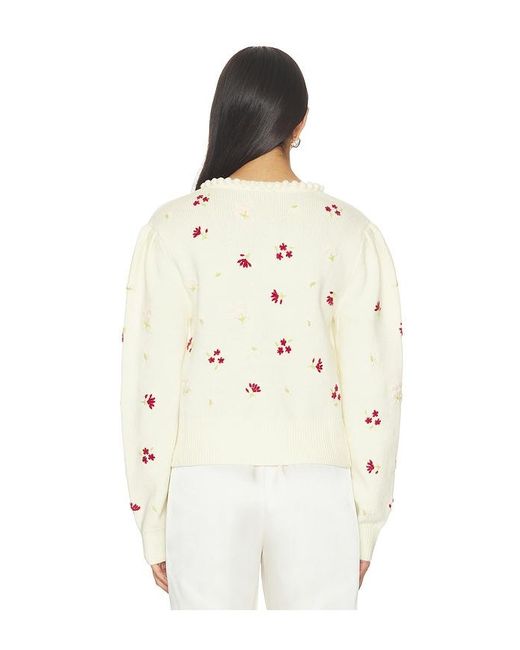 MAJORELLE Natural Talia Cardigan