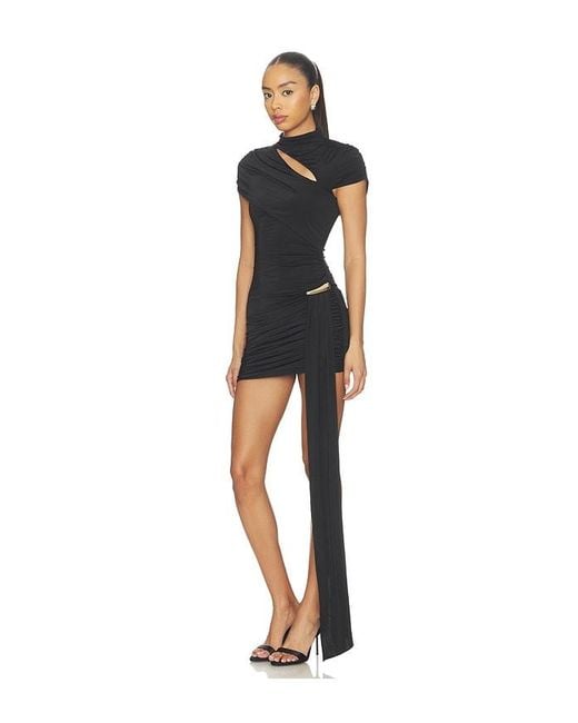 Nookie Black Helena Mini Dress
