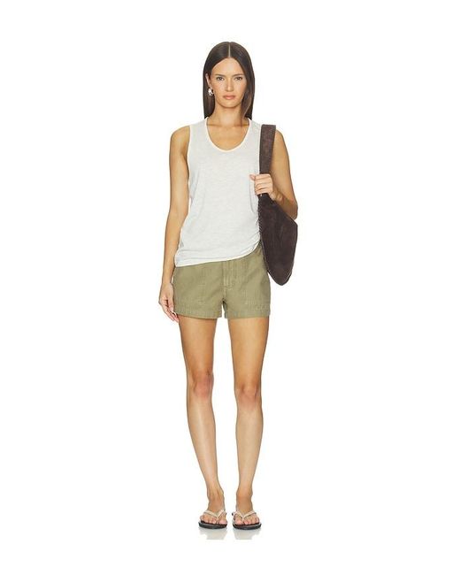 Citizens of Humanity Green Marcella Utility Shorts