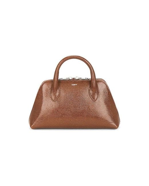 Coperni Brown Gürteltasche Lizard