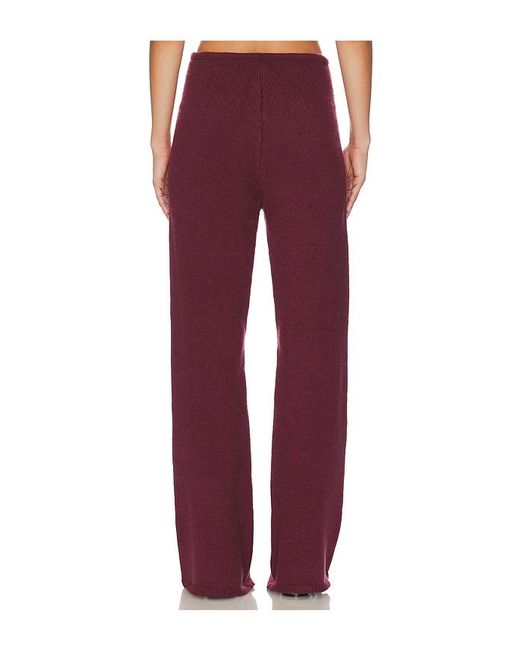 SNDY'S Red Maja Knit Pant