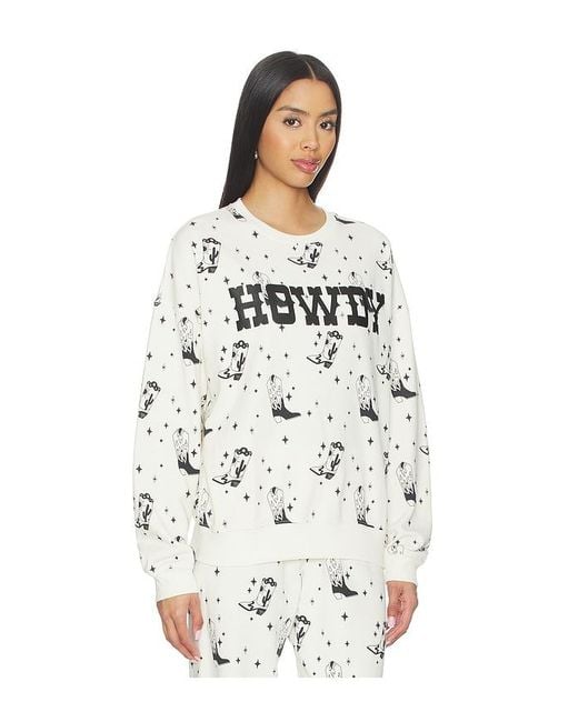 Beach Riot White Oversize-Pullover Devyn