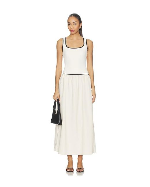 ALL THE WAYS White Alicia Maxi Dress