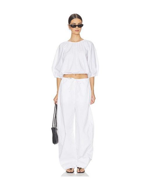 By Malene Birger White Lelow Top