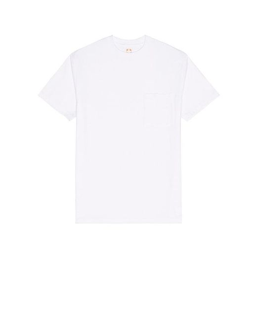 2 Pack Pocket Tee En. Taille Also En S Beams Plus pour homme en coloris White