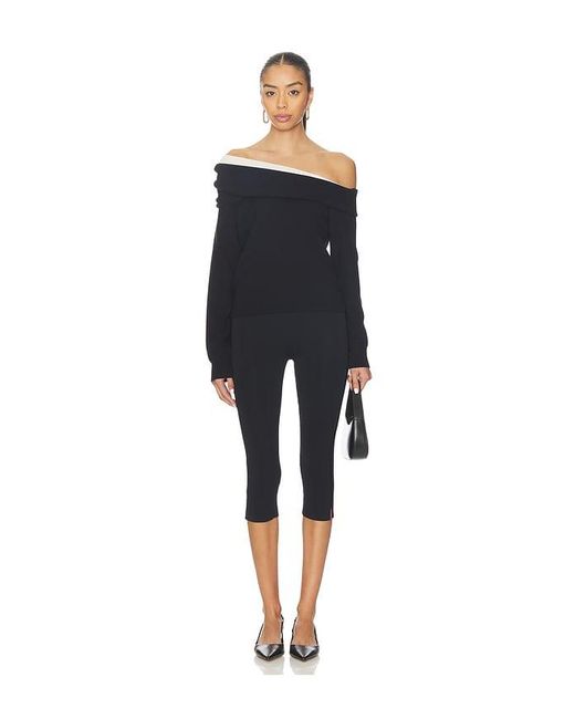 Line & Dot Black Ysa Sweater