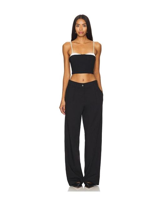 ALL THE WAYS Black Francesca Pant