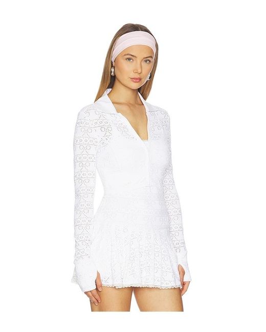 LoveShackFancy White Tinker Jacket