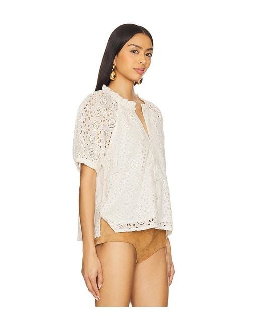 Cleobella White Kate Blouse