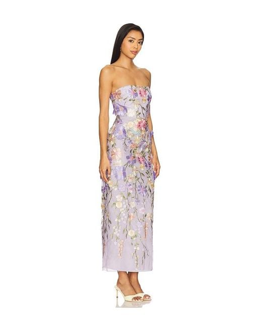 Lovers + Friends White Poppin Gown