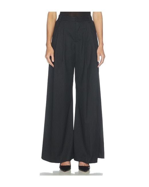 L'Agence Black Shelsy Wide Leg Pant