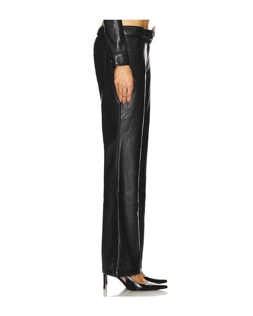 LOBA Black Sagrada Low Rise Pants