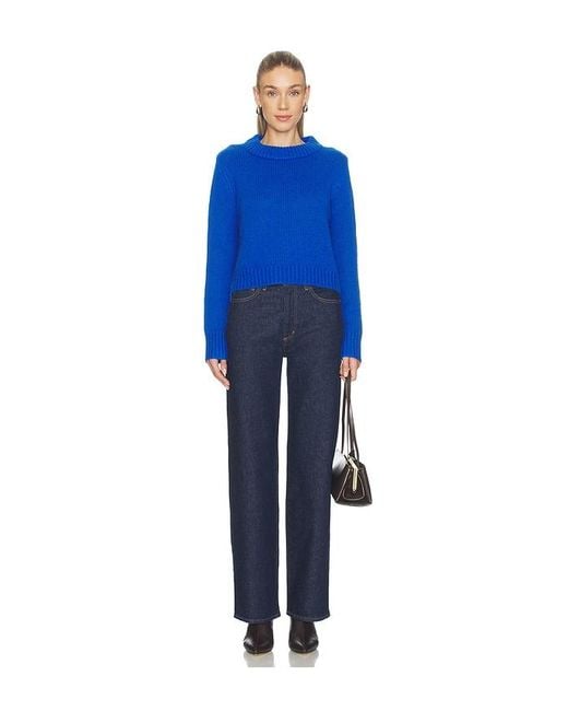 PULL SOLID MINI MARIN en Royal La Ligne en coloris Blue