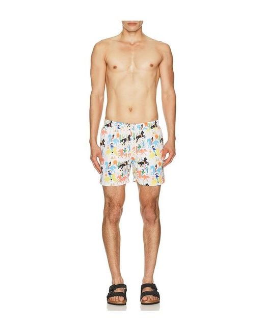 ARRELS Barcelona Multicolor Cowboy X Simmon Said Classic Swim Shorts for men