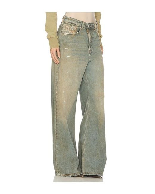 DIESEL Sire ワイドレッグ Green
