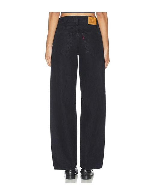 Levi's Blue Baggy Dad Jeans