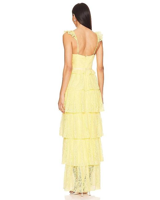 Tularosa Yellow Cantini Maxi Dress