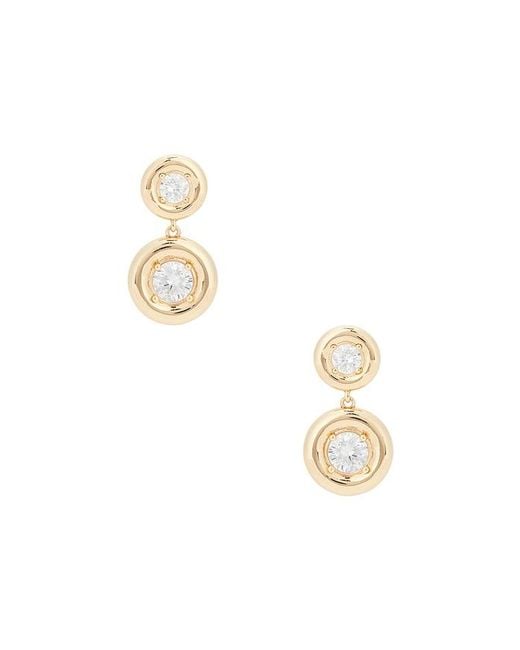 Ettika Metallic Gypsy Set Crystal Earrings