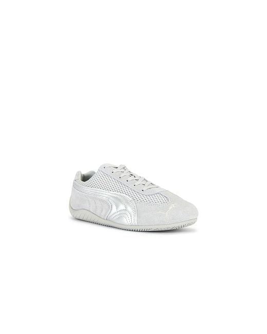 PUMA White Speedcat Premium Sneaker