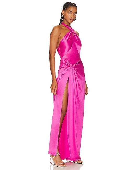 Ronny Kobo Pink Zadena Dress