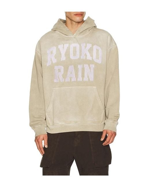 Ryoko Rain Natural Vintage Hoodie for men