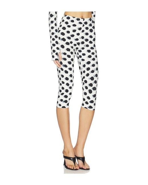 Norma Kamali Black Capri Legging