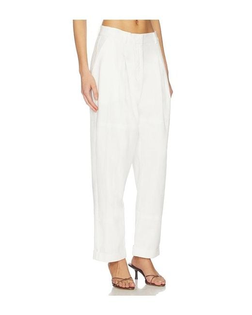 JBQ White Kai Pant