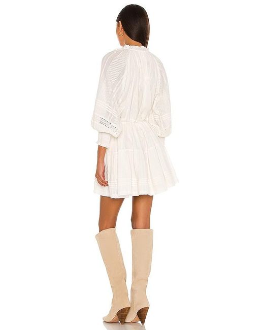 Cleobella White Meadow Mini Dress