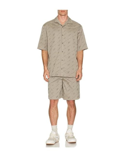 Off-White c/o Virgil Abloh Natural Jacquard Bowl Shorts for men
