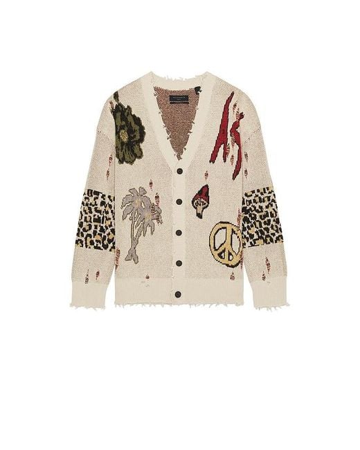 AllSaints Natural Jay Cardigan for men