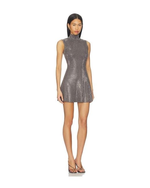 retroféte Multicolor Sonnet Embellished Dress