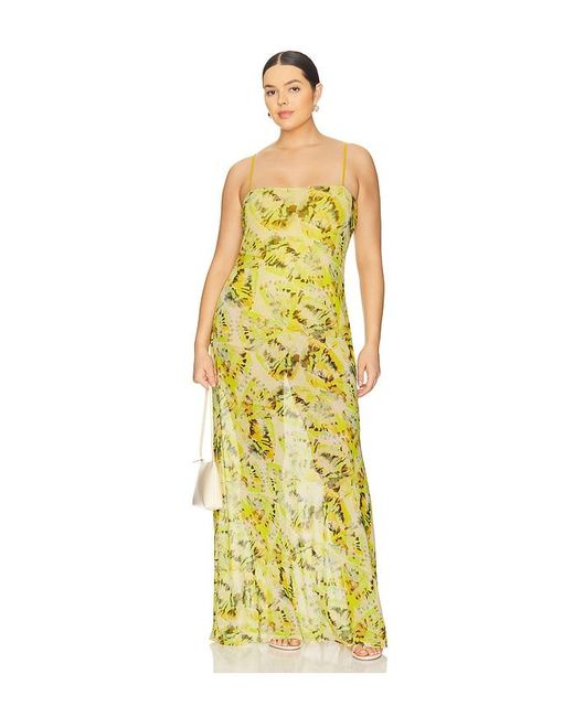 AFRM Metallic Shea Dress