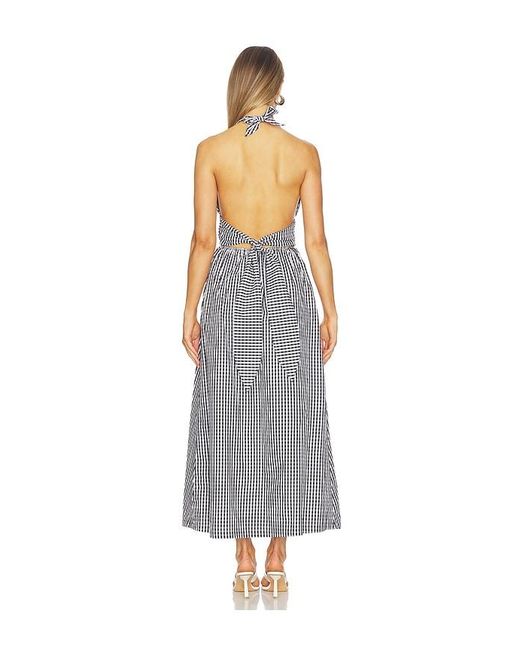 Faithfull The Brand White Lido Maxi Dress