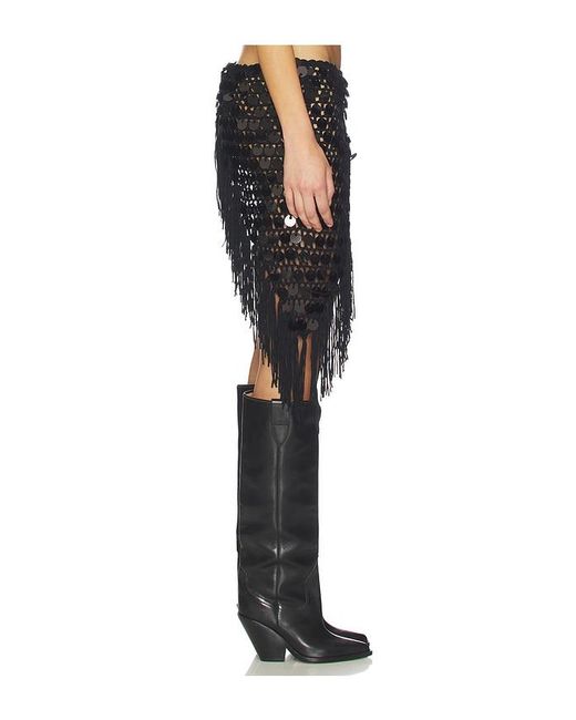 superdown Black Roca Tie Skirt