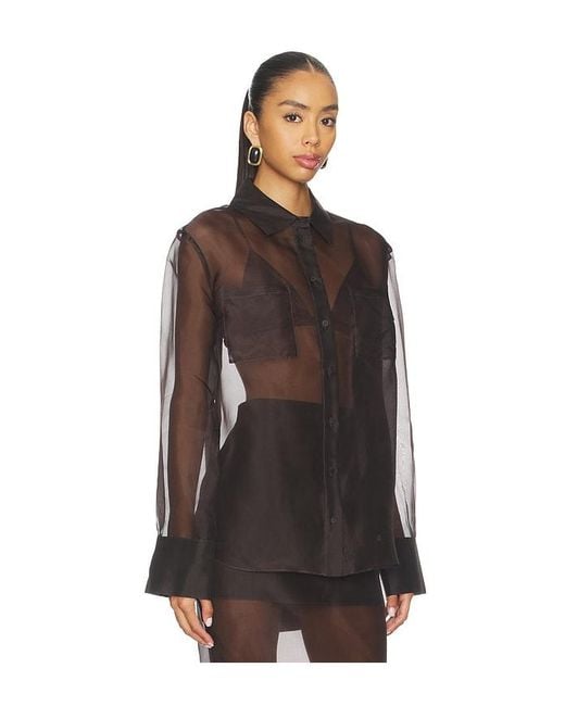 SER.O.YA Brown Estella Top