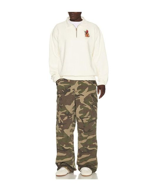 One Of These Days Natural Lasso Sport Quarter Zip for men
