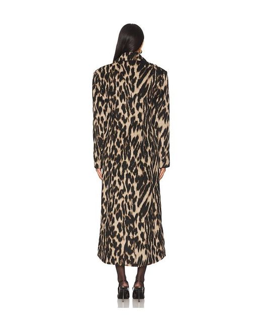 SER.O.YA Black Chiara Wool Coat