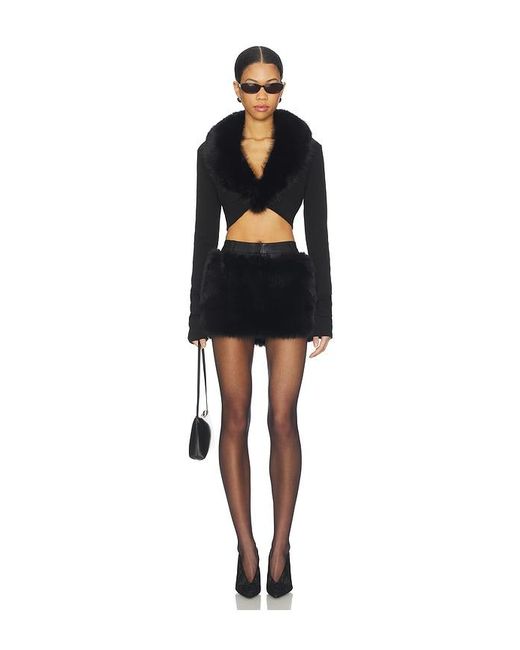 Lovers + Friends Black Fernanda Top
