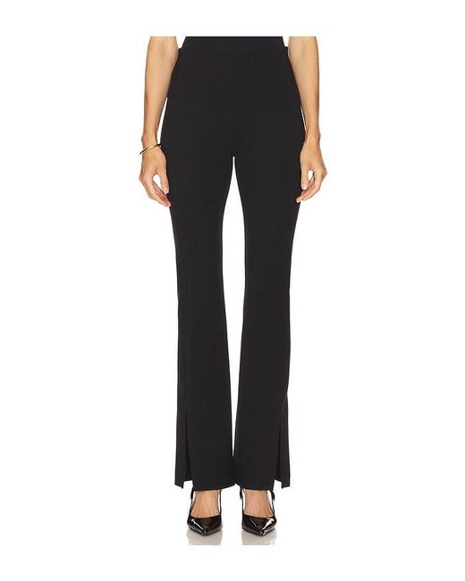 Theory Black Slit Flare Legging