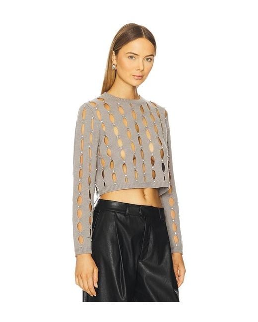 NonChalant Label Natural Nils Cropped Sweater