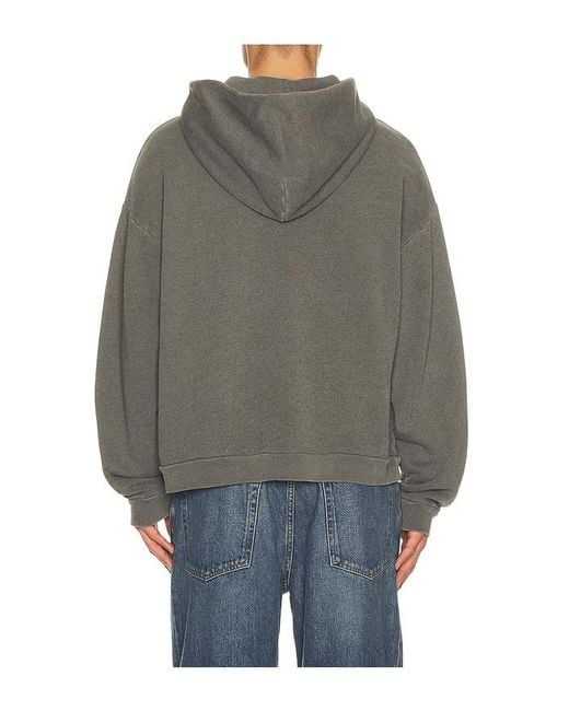 Agolde Gray Salford Hoodie for men