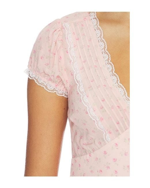 LoveShackFancy Multicolor Bondy Top