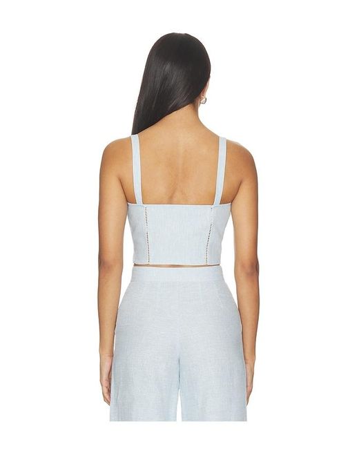 Hevron White Alba Top
