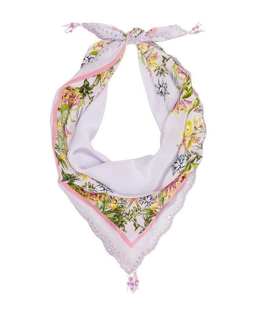Hemant & Nandita White Scarf
