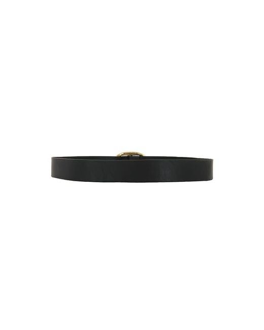 Madewell Black Oval Buckle Belt